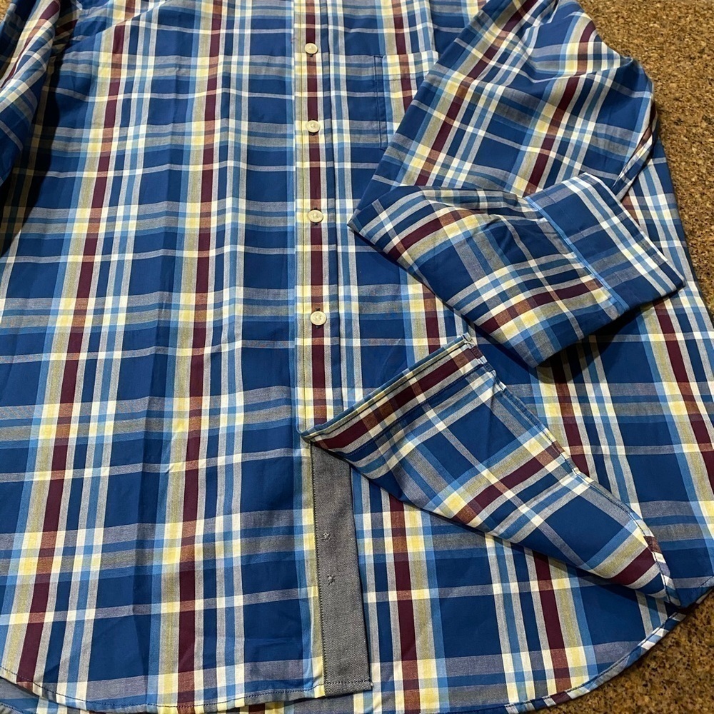 Nautica Men’s Long Sleeve Dress Shirt Large NWT​​​​​​​​​​​ - Picture 3 of 6